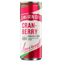 Smirnoff Vodka & Cranberry Juice, 250ml