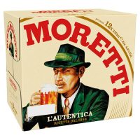 Birra Moretti Beer, 12 x 330ml